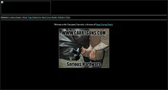 Desktop Screenshot of carryguns.com