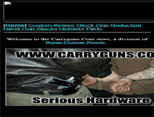 Tablet Screenshot of carryguns.com